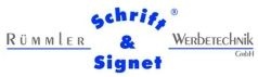 Rümmler Werbetechnik GmbH Schrift & Signet