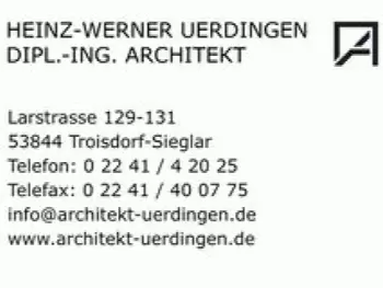 Architekt Heinz-Werner Uerdingen