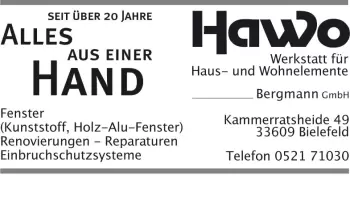HaWo Bergmann GmbH Fenster u.Fensterrenovierungen