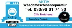 AKTIV Waschmaschinenreparatur Berlin 030 966 17 430