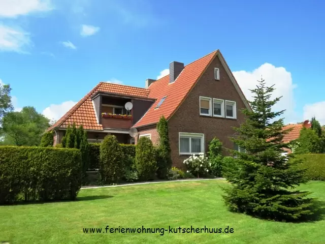 Ferienwohnung mit Terrasse und Gartensauna in Ostfriesland