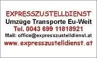 Expresszustelldienst Umzüge Transporte EU-Weit