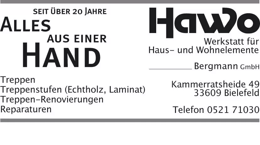 HaWo Bergmann GmbH Treppen u. Treppenrenovierung