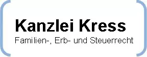 Logo Kanzlei Kress, Familienrecht, Erbrecht, Steuerrecht