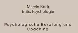 Marvin Bock Psychologische Beratung und Coaching
