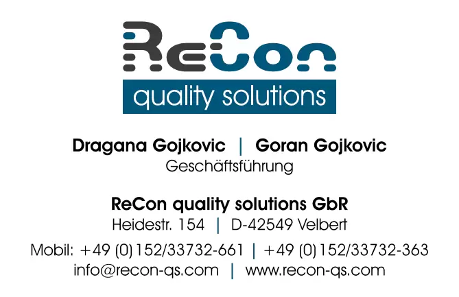 ReCon quality solutions GbR