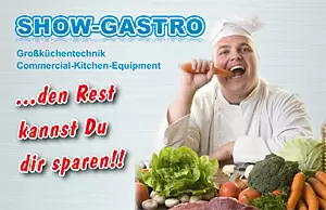 Show-Gastro Edelstahlmöbel